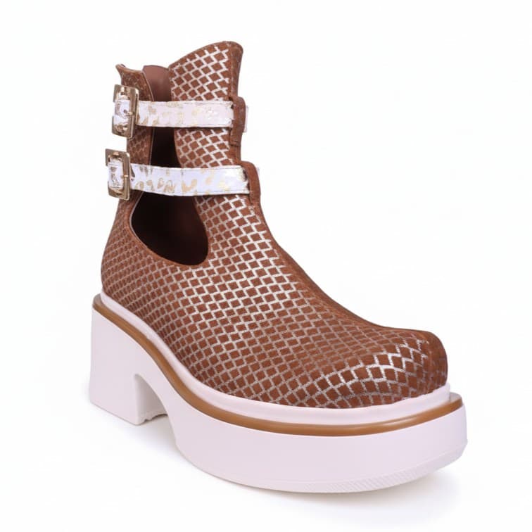 VALIENTE, botines de cuero para mujer